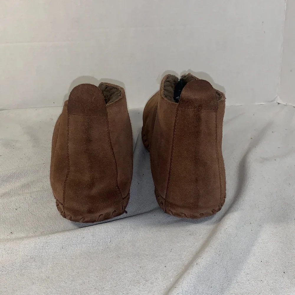 L.L. Bean Men's Brown Suede ‘Wicked Good’ Slipper